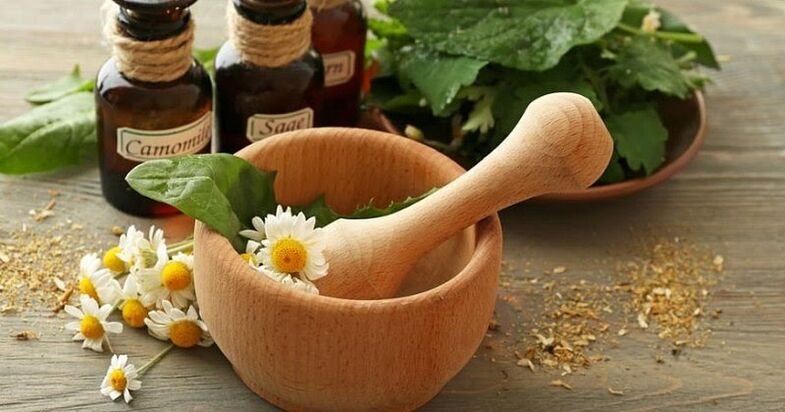 Chamomile for prostatitis