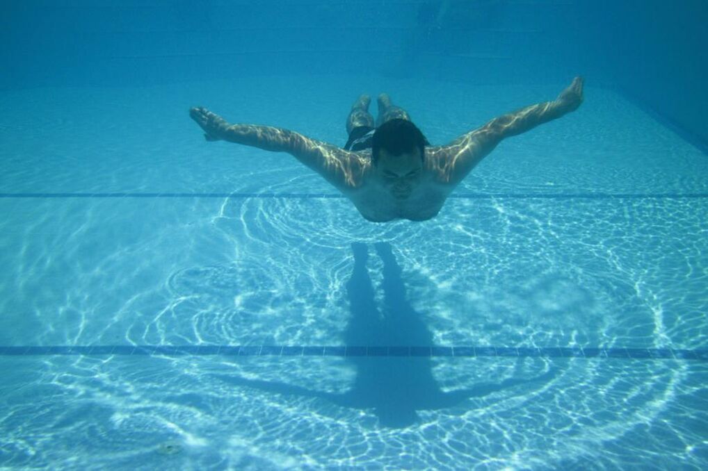 Swimming will help relieve discomfort and pain due to prostatitis in men. 